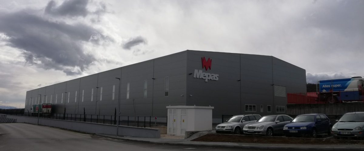 Logistički centar MEPAS - referenca limarija doca